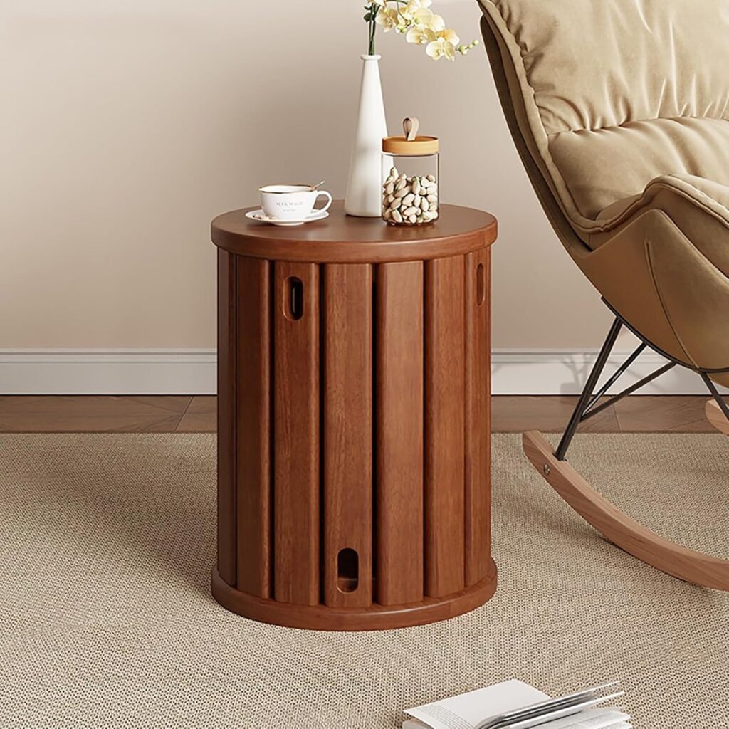 stackable stool as side table